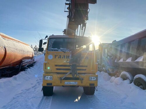 Галичский автокрановый завод (ГАКЗ) КС-55713 на шасси КамАЗ 43118 6x6 Автокран