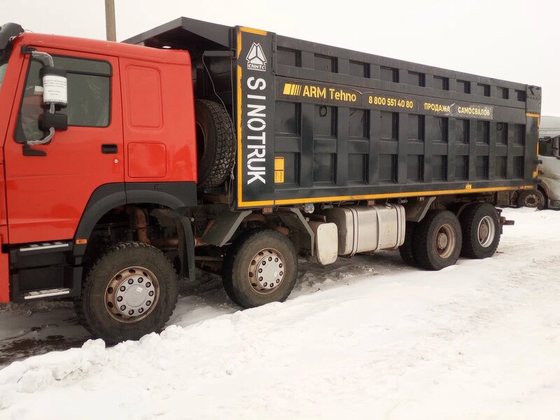 Howo ZZ 8x4 Самосвал — фото 4