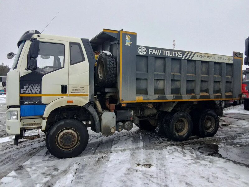 FAW J6 6x6 Самосвал — фото 2