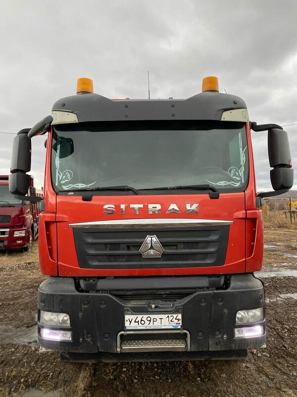 SITRAK C7H 8x4 Самосвал — фото 1