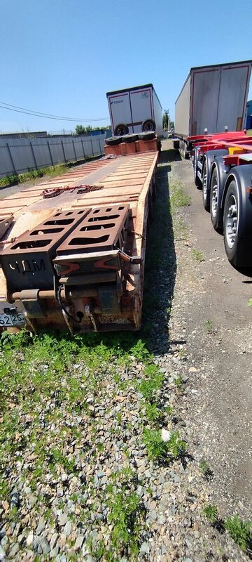 ЧДМ 9438 Полуприцеп тяжеловоз 4 оси — фото 5