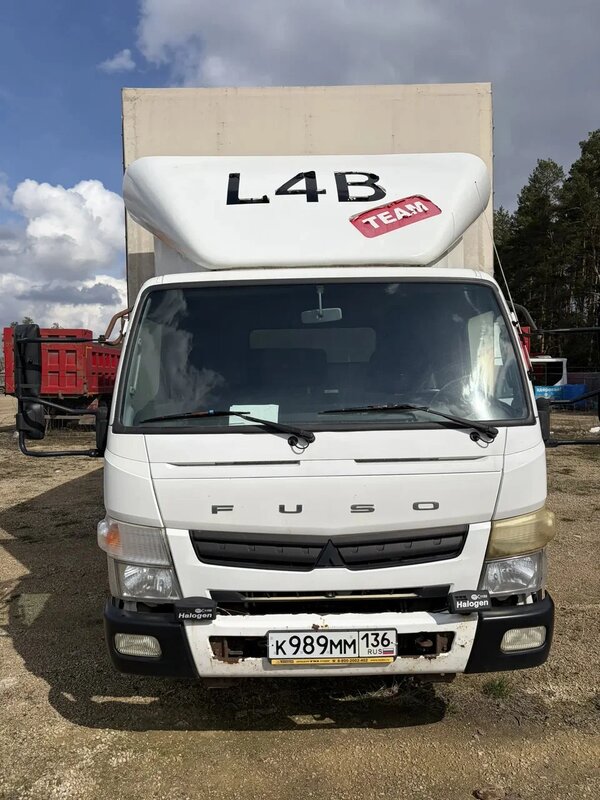 РусТрак 5389 на шасси Mitsubishi FUSO Canter Бортовой (Евроборт) — фото 1