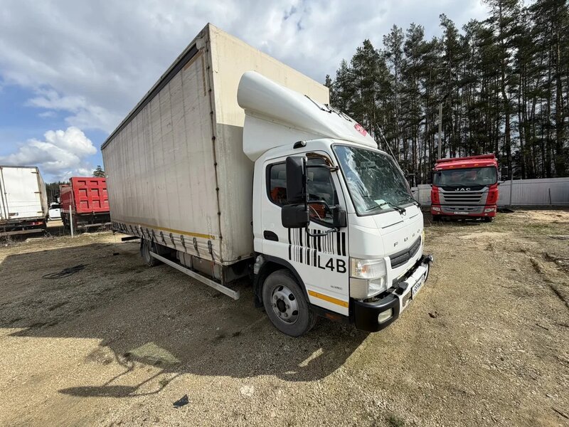 РусТрак 5389 на шасси Mitsubishi FUSO Canter Бортовой (Евроборт) — фото 2