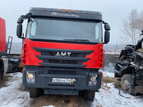 AMT N.V. 6329 6x6 Седельный тягач с КМУ
