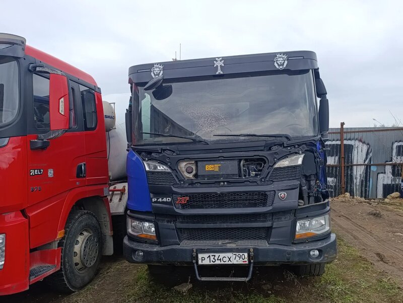 Scania P 8x4 Самосвал — фото 1