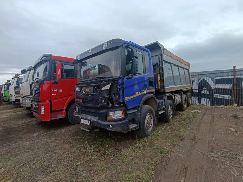 Scania P 8x4 Самосвал — фото 4