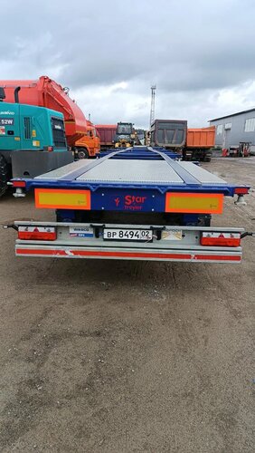 Aufliеger TE08 Полуприцеп контейнеровоз 3 оси