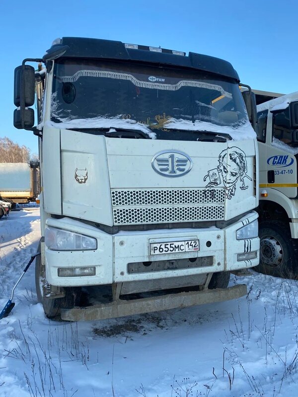 FAW J6 8x4 Самосвал — фото 1