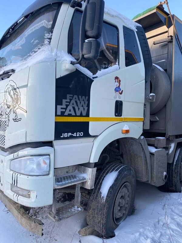 FAW J6 8x4 Самосвал — фото 3