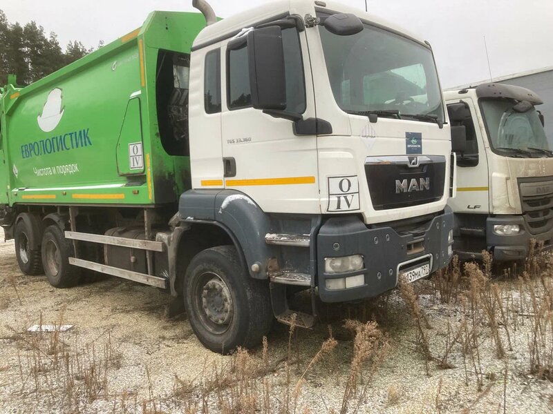 Завод специальной техники GPM на шасси MAN TGS 6x4 Мусоровоз — фото 1
