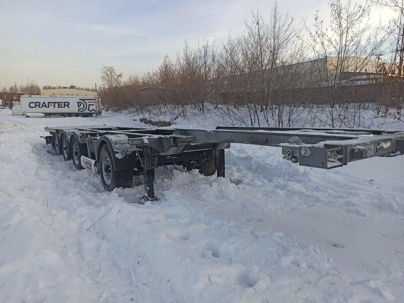 ПК ИНТЕРПРИЦЕП 8533 Полуприцеп контейнеровоз 4 оси — фото 2