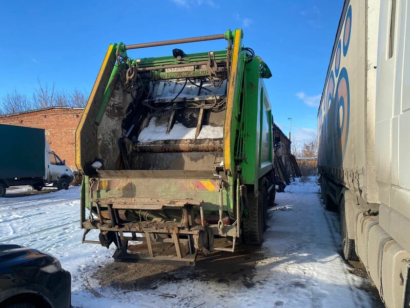 ВКР MB3 на шасси Mercedes-Benz Actros 6x4 Мусоровоз — фото 5