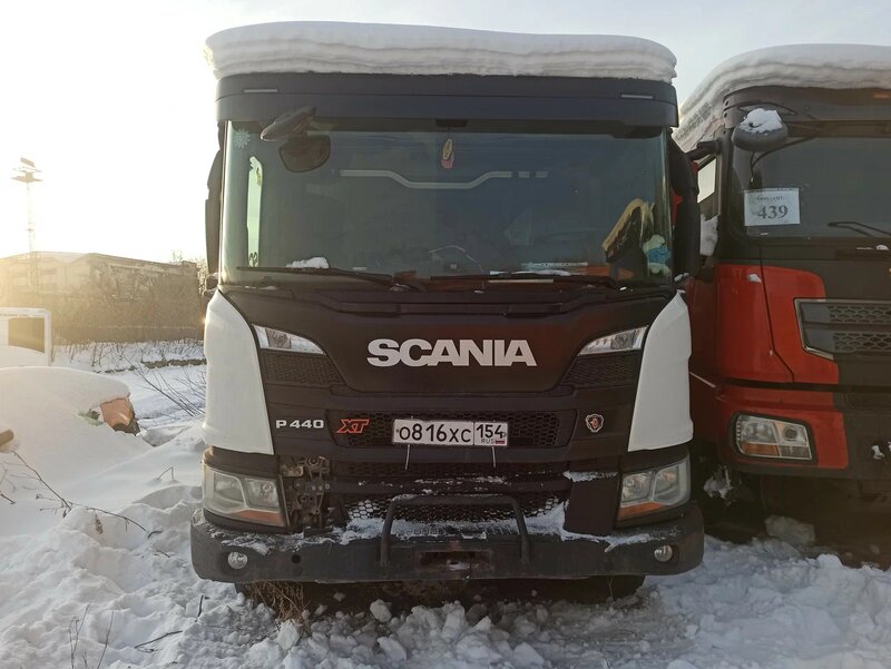 Scania P 8x4 Самосвал — фото 1