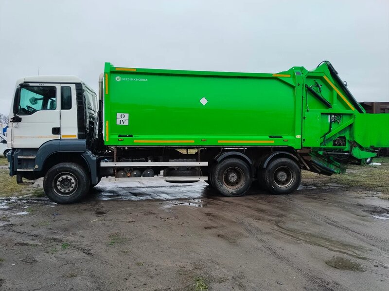 Завод специальной техники GPM на шасси MAN TGS 6x4 Мусоровоз — фото 9