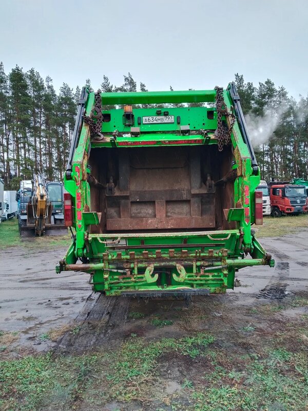 Завод специальной техники GPM на шасси MAN TGS 6x4 Мусоровоз — фото 13