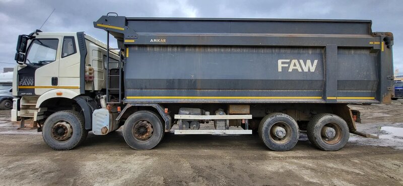 Автомастер 6589 на шасси FAW CA 3310 8x4 Самосвал — фото 4