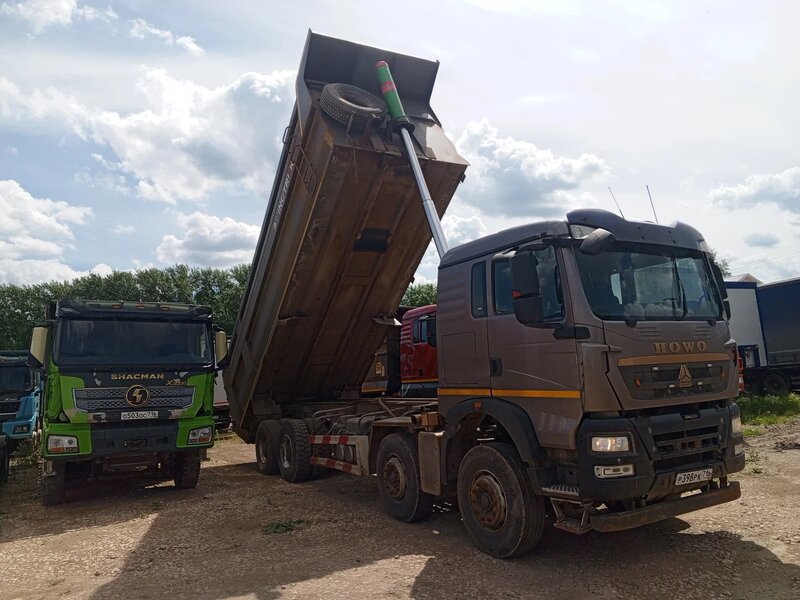 Howo T5G 8x4 Самосвал — фото 2