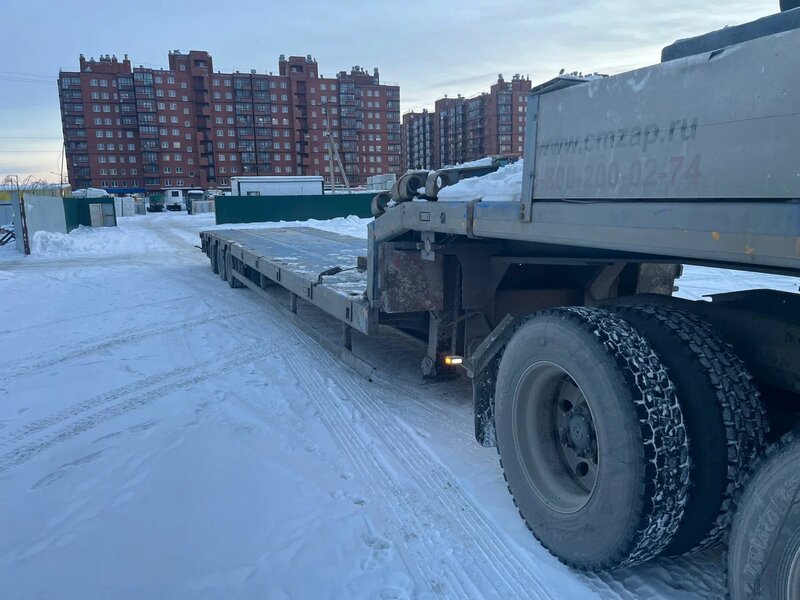 ЧМЗАП 9906 Полуприцеп тяжеловоз 3 оси — фото 4