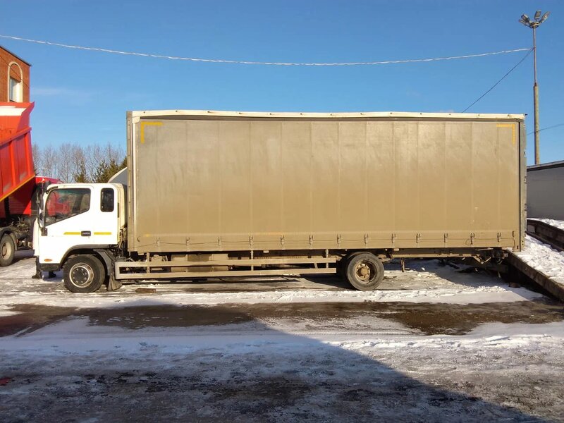 РусТрак 4389 на шасси КамАЗ 43082 4x2 Бортовой (Евроборт) — фото 3