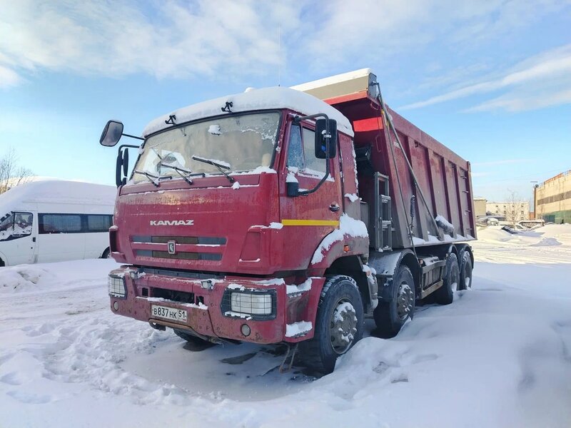 КамАЗ 65201 8x4 Самосвал — фото 4