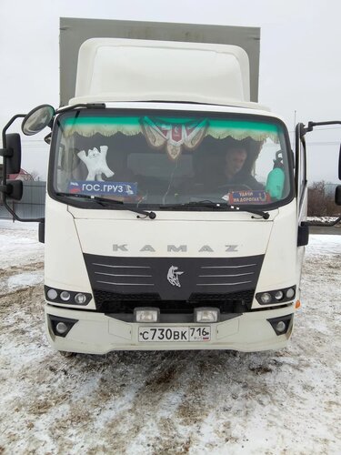 РусТрак 4389 на шасси КамАЗ 43082 4x2 Бортовой (Евроборт)
