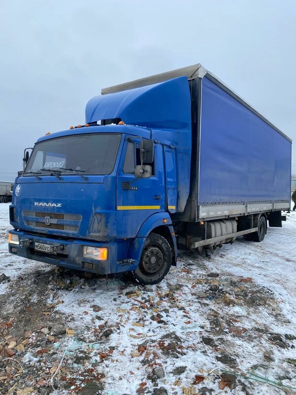 Коммерческие грузовики К7В на шасси КамАЗ 4308 4x2 Бортовой (Евроборт) — фото 2