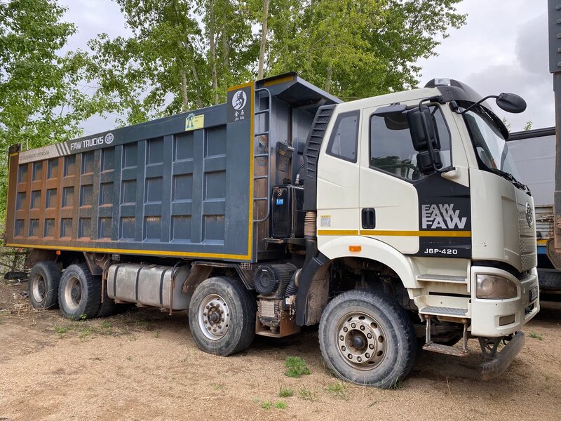 FAW J6 8x4 Самосвал — фото 2