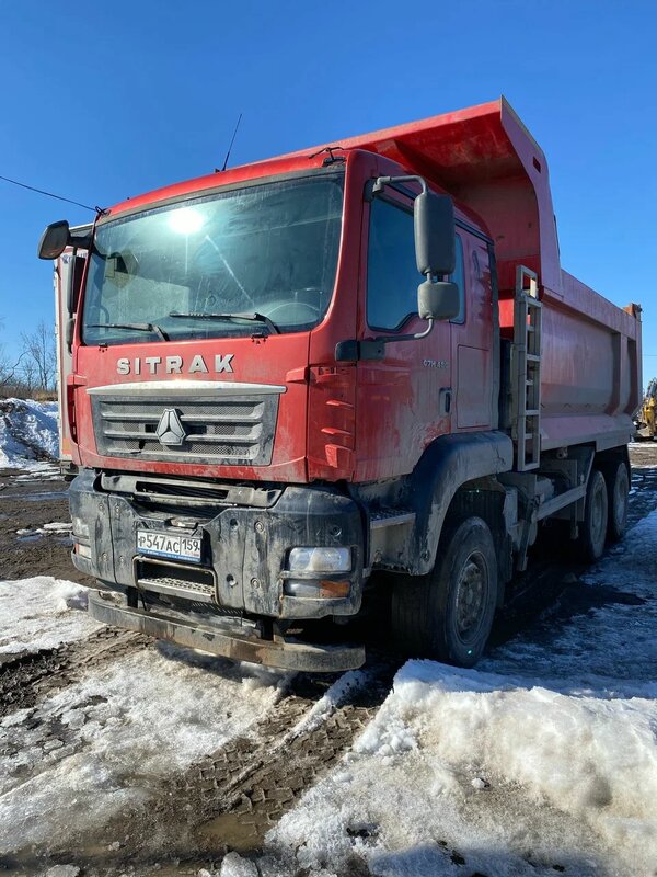 SITRAK C7H 6x4 Самосвал — фото 3