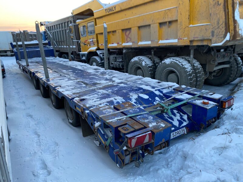 АВТОСПЕЦСЕРВИС 9359 Полуприцеп тяжеловоз 4 оси — фото 5