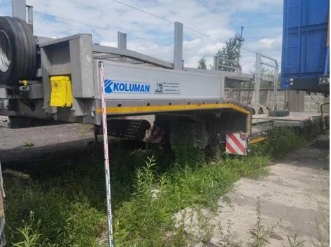 Yalcin Dorse 4DDUZ Полуприцеп тяжеловоз 4 оси
