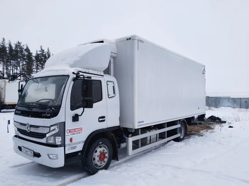 DongFeng C120 Изотермический/рефрижератор с гидробортом — фото 3
