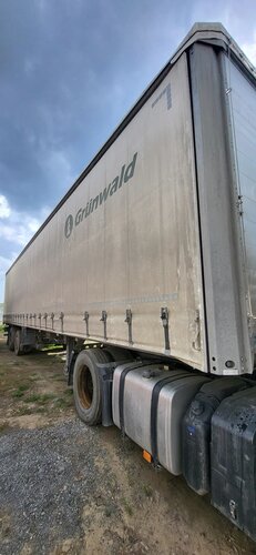 Grunwald 9453 Полуприцеп бортовой (евроборт)