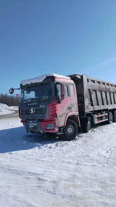 Shacman (Shaanxi) SX 8x4 Самосвал — фото 2