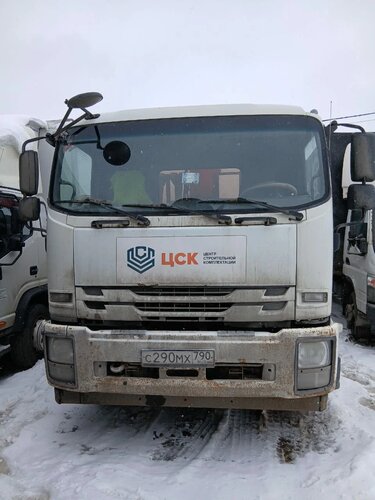 РусТрак 4389 на шасси Isuzu Forward 18.0 (FVR) Бортовой с КМУ