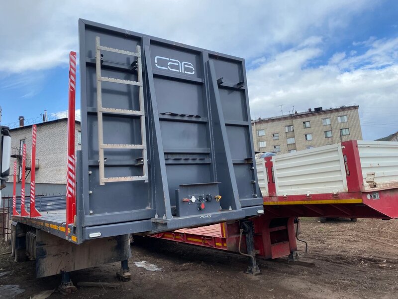САВ (СпецАвто-Восток) 9318 Полуприцеп тяжеловоз 2 оси — фото 2