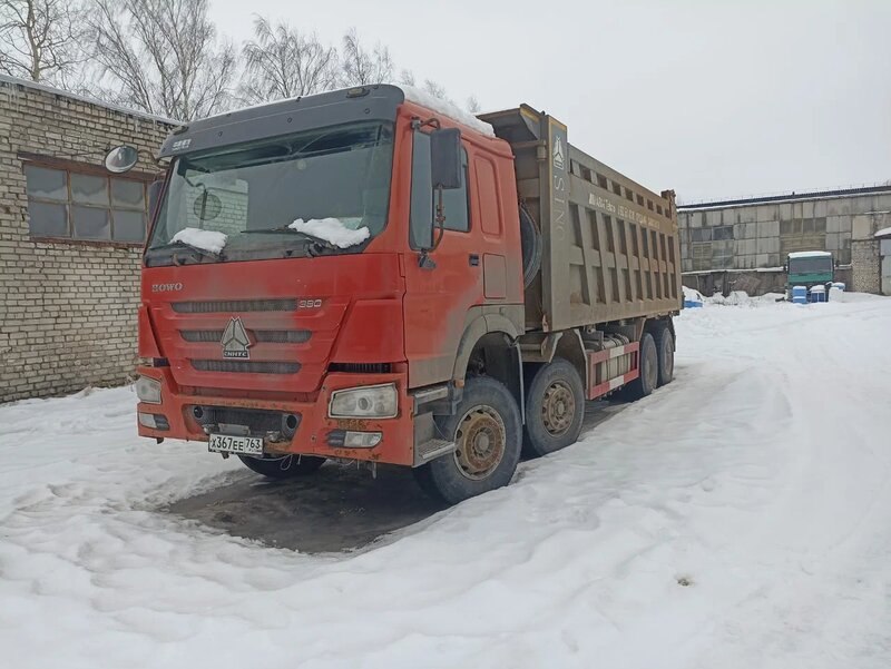 Howo ZZ 8x4 Самосвал — фото 3