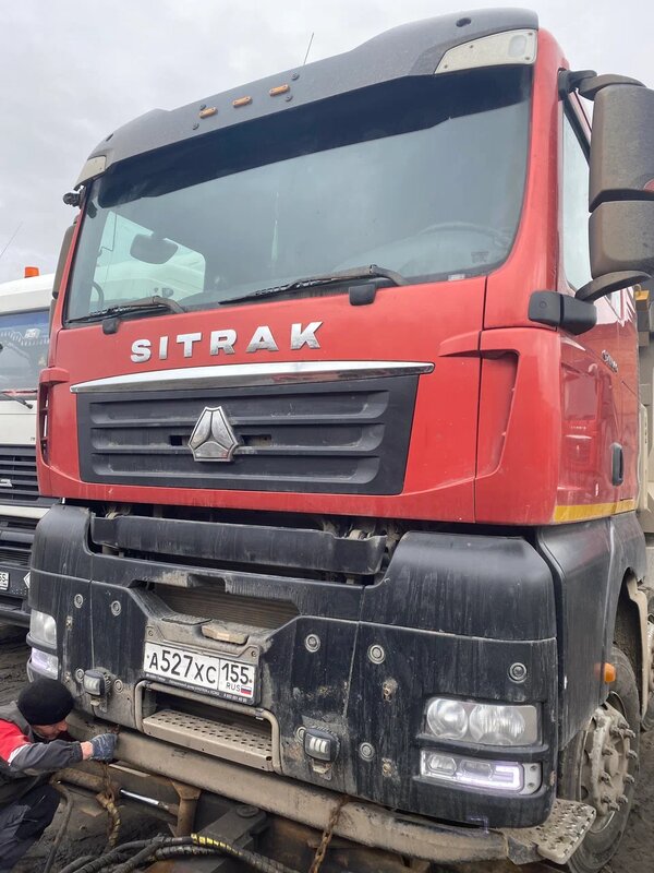 SITRAK C7H 8x4 Самосвал — фото 1