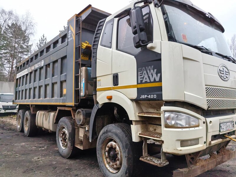 FAW J6 8x4 Самосвал — фото 4