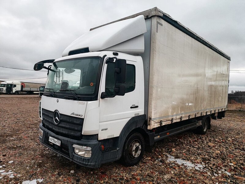 Mercedes-Benz ATEGO 4x2 Бортовой (Евроборт) с гидробортом — фото 3