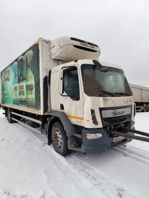 Центртранстехмаш АФ-4746 на шасси DAF LF 4x2 Изотермический/рефрижератор с гидробортом — фото 2