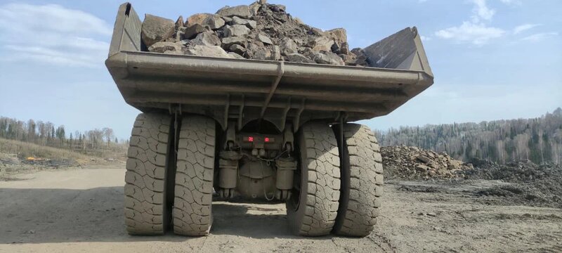 TEREX TR100 4x2 Карьерный самосвал — фото 5