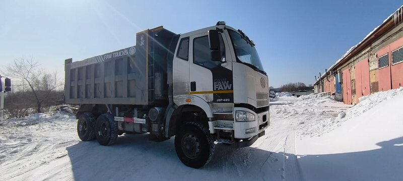 FAW J6 6x6 Самосвал — фото 3