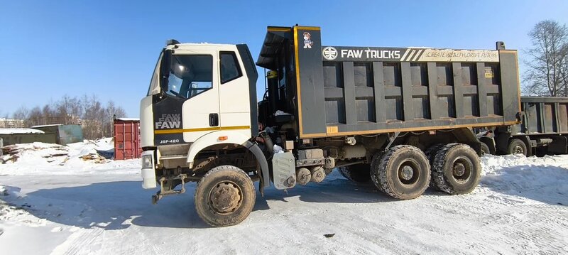 FAW J6 6x6 Самосвал — фото 4