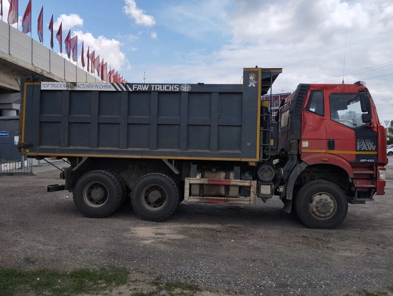 FAW J6 6x6 Самосвал — фото 5