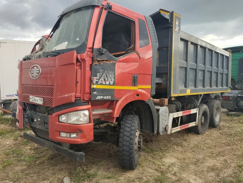 FAW J6 6x6 Самосвал — фото 3