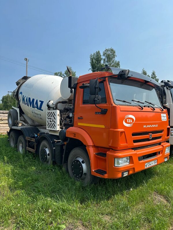 Туймазинский завод автобетоновозов 5814 на шасси КамАЗ 6540 8x4 Автобетоносмеситель — фото 3