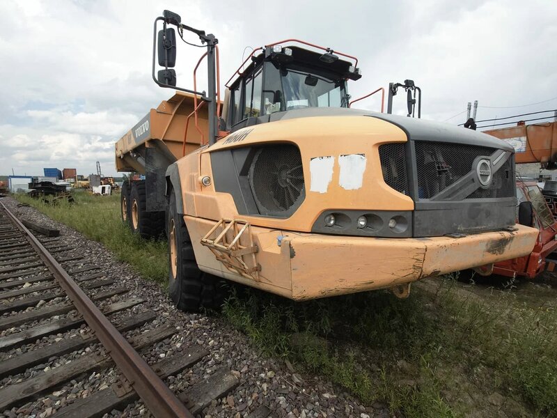 Volvo A60H Землевоз с шарнирно-сочлененой рамой — фото 1