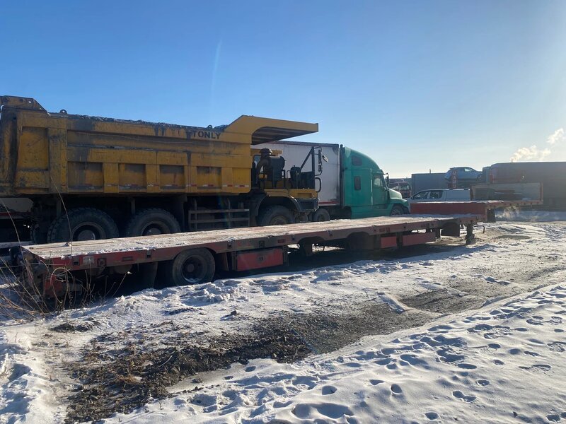 Тверьстроймаш 9939 Полуприцеп тяжеловоз 4 оси — фото 3