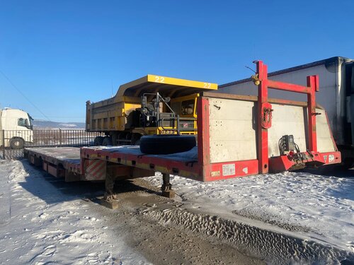 Тверьстроймаш 9939 Полуприцеп тяжеловоз 4 оси
