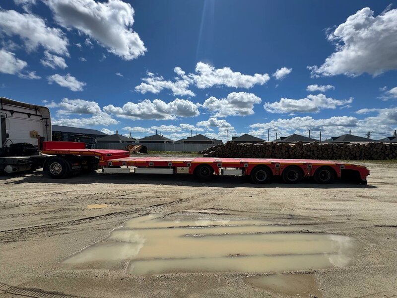 LIDER TRAILER GTS LDR4 Полуприцеп тяжеловоз 4 оси — фото 4